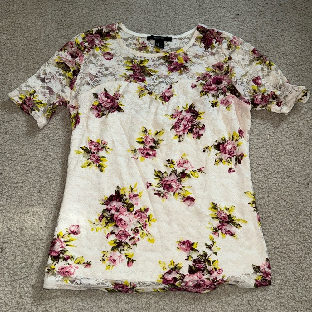 Floral Lace Blouse